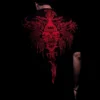 Alternative Fashion Lonely Shadow Oversized Tee Soft Cotton Gothic Shirt Unisex Dark Streetwear Cyber Goth Dark Fantasy Graphic