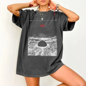 Neo Tokyo Origins Shirt Cyberpunk Comic Movie T-Shirt Japanese Cult Sci-Fi Tee Retro Manga Aesthetic Gift Anime Fans Movie Lover