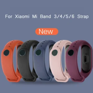 Original Silicone Strap For Xiaomi Mi Band 5 4 3 Wristband Bracelet For Xiaomi Mi Band 6 7 Smart Watches Mi7 Color Wrist Correa