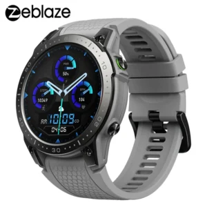 Zeblaze Ares 3 Pro Rugged Outdoor Smart Watch Military Grade Toughness Bluetooth Calling Smartwatch 1.43" Ultra AMOLED Display
