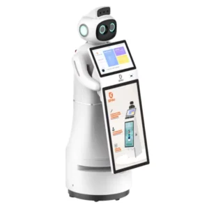 No Contact Temperature Measurement Humanoid Artificial Intelligence Robot Humanoid