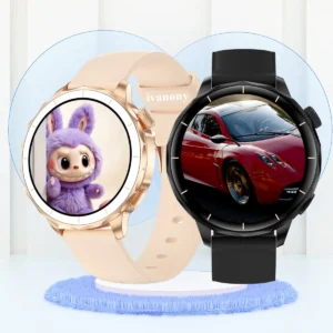 Smart Watch Hebrew Language Support Whatsapp Message Reply TWS Earphone Connect AI Assistant 1.32inch Amoled Smartwatch Women