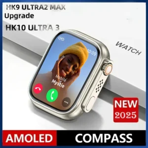 2025 HK10 Ultra 3 AMOLED Smartwatch Men HK9 Upgraded ChatGPT NFC SmartWatch 4GB ROM Dynamic Island Ai Watch Face For Android IOS
