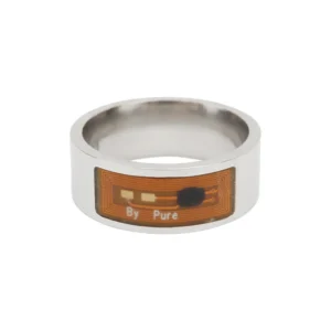 8mm NFC Smart Ring Transparent Smart Wearable Ring for Phone Screen Unlock App Launch Privacy Data Transfer