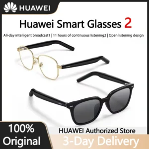Huawei Smart Glasses 2 All-weather intelligent broadcasting, 11 hours of continuous listening, open listening design