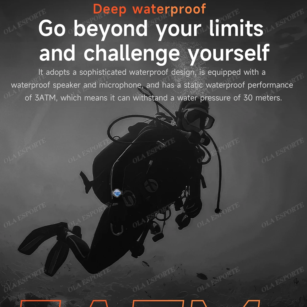 2025New ChatGPT AI assistant Smart Watch 5ATM Waterproof GPS Built-in Dual-band GNSS Compass Military Sport Smartwatch Men Woman - Image 5