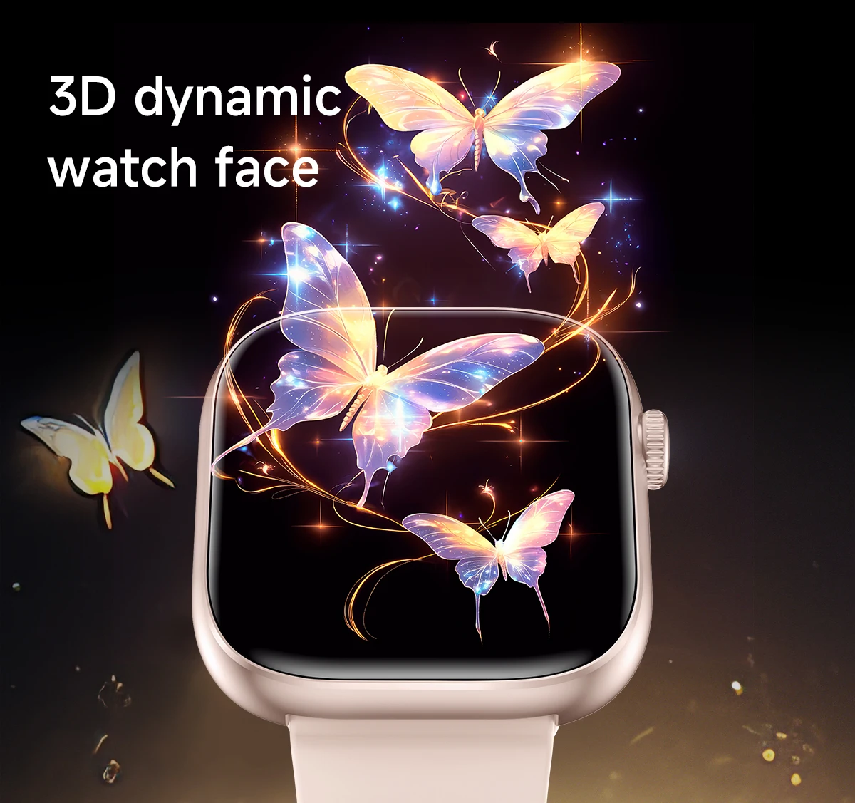 2025 New T7 Smart Watch with Heart Rate and Blood Oxygen Monitoring, AI Voice Assistant, Couples' Multi-Function Bluetooth Watch - Image 3