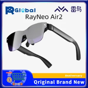 RayNeo Air 2 AR Glasses - Smart Glasses with 201" Micro OLED, Ultra-fast 120Hz, 600nits Brightness, 1080P XR Glasses,