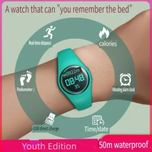 Waterproof 50M Sports Step Counting Korean Edition Simple and Trendy Smart Bracelet